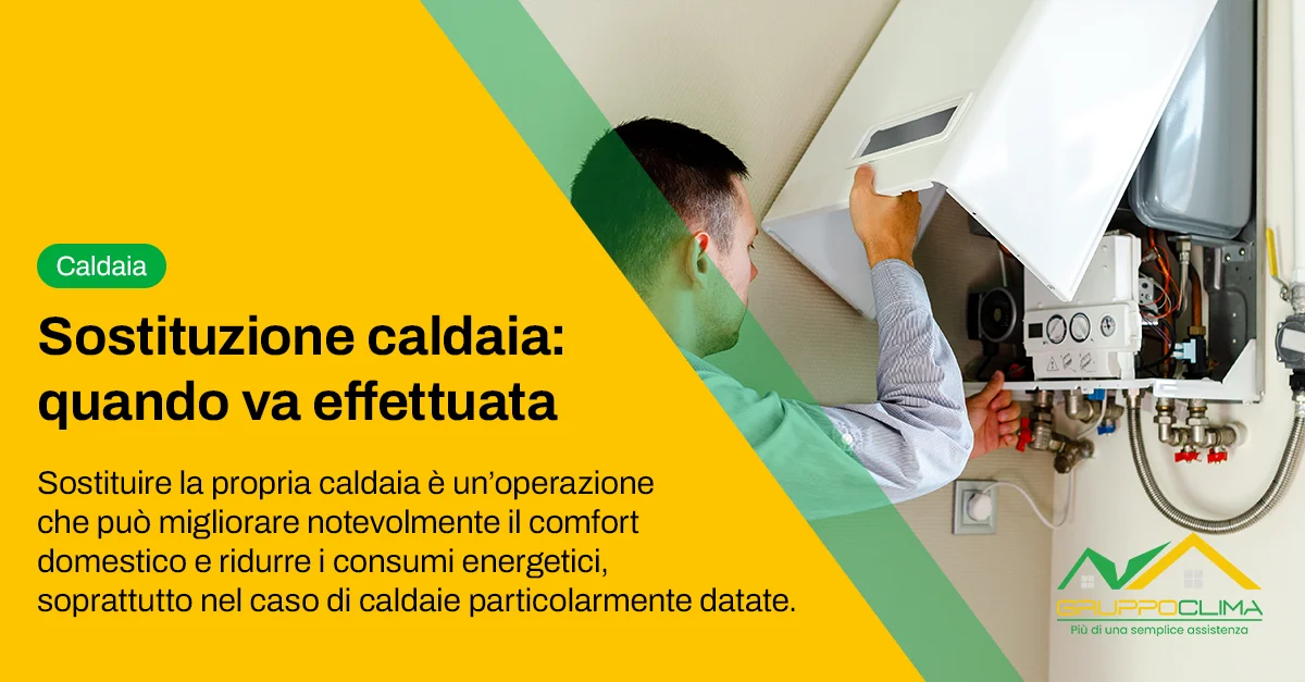 Sostituzione caldaia: quando va effettuata - Gruppo Clima