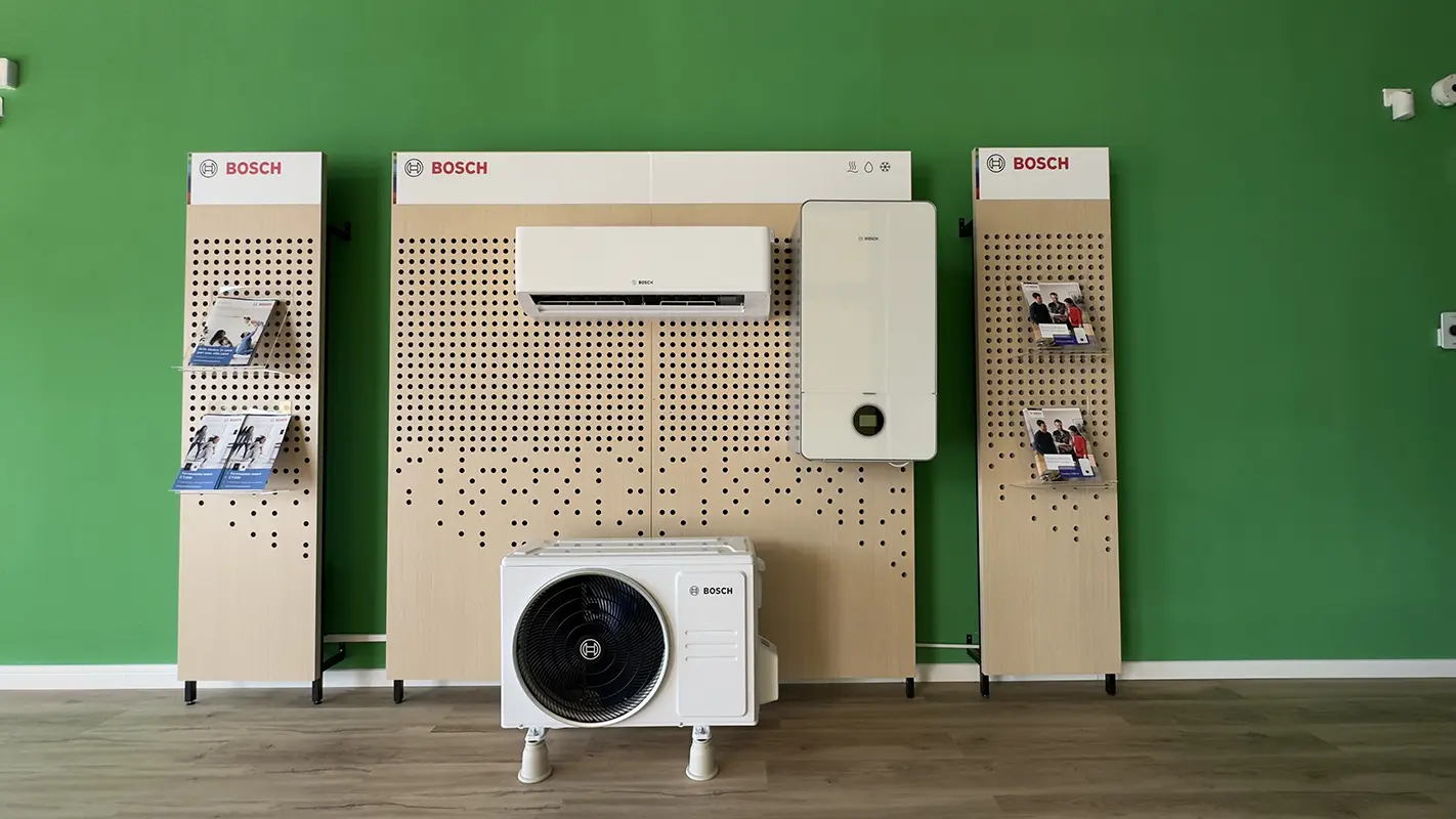 Climatizzatori Brescia - esposizione dello showroom - Gruppo Clima